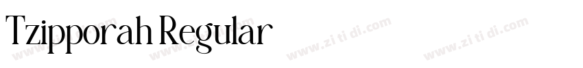 Tzipporah Regular字体转换 Tzipporah Regular字体转换